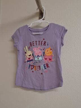 jumping beans Lavender Peppa Pig 'Better Together' Short Sleeve Tee